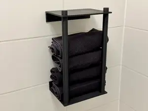 43 cm Bathroom Towel Rack – Screw & Adhesive