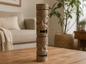 Hawaiian Style Tiki Totem