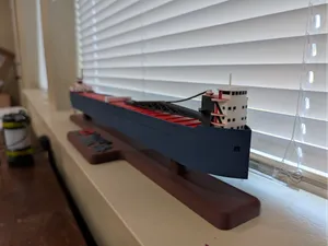 John D. Leitch 1:400 Scale Model 