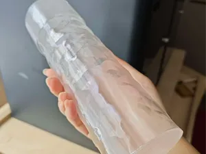 废料擦料线收集桶_“冰柱”