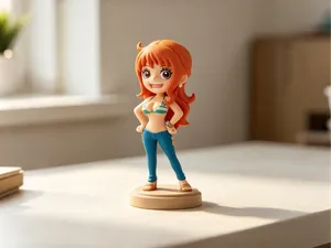 娜美-海贼王草帽海贼团周边手办-航海王恶魔果实七武海四皇动漫模型-儿童涂色玩具