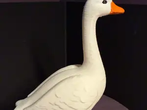 7" Desk Goose Mini Porch Goose