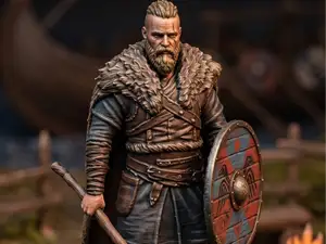 Viking Warrior Miniature Figure