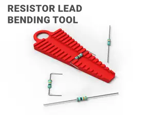 Resistor Lead Bending Tool - Leg Forming