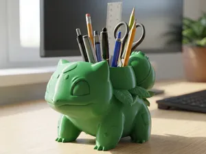 Bulbasaur - Desk Organizer & Pen Holder