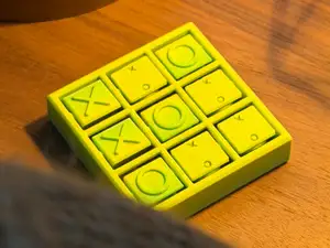 Tic Tac Toe Fidget Toy – Print-In-Place