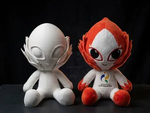 Honohon mascot of Aichi-Nagoya 2026 Asian Games
