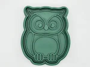 Owl Cookie Cutter Playdoh Stamp