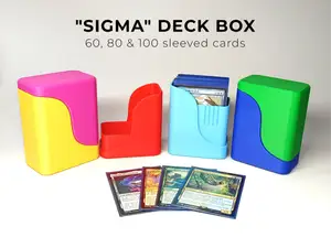 "Sigma" | Deck Box | Magic & Pokemon TCG