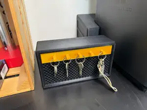 Schlüsselhalter im Gitarrenverstärker-Stil 5 Loch
