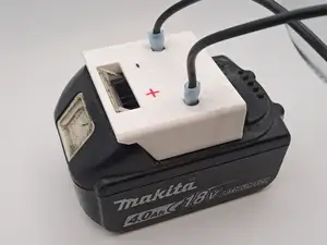 Makita LXT 18V Battery Adapter - Faston terminals