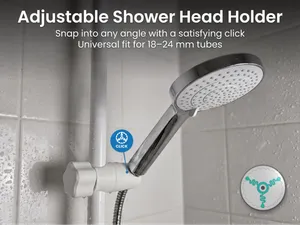 ADJUSTABLE Shower Head Holder
