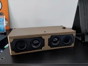 Compact Dual-18650 Bluetooth Speaker Enclosure