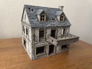 Modular Tabletop Building - Ruined Balcony House