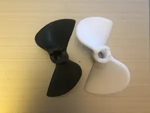 RC boat 4 mm shaft 42 mm small feather propeller