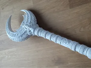 Moon Priestess Fantasy Staff Scepter Prop