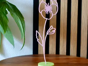 Geboortebloem februari - viool