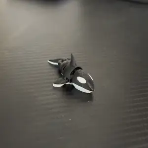 Articulated Cute Orca Whale