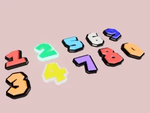 磁吸数字号码