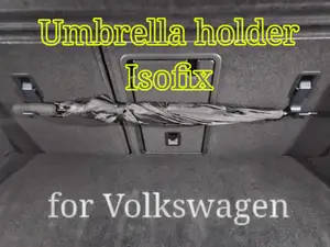 Umbrella hooks Isofix mounting for VW