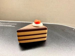 Cute Cake Slice Fast Print