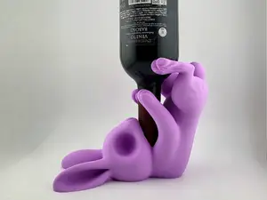 bunny wine bottle holder Easter drunk rabbit