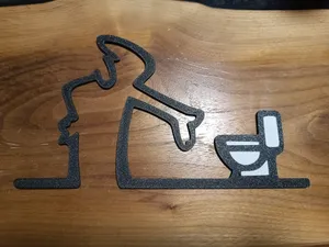 wc Schild