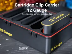 12 Gauge Cartridge Clip Carrier