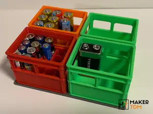 Battery Crate AAA / AA / Box