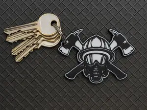 firefighter keychain