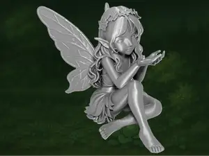 Garden Fairy Holding Things