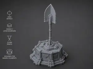 Siege Shovel Shrine, Wargaming Terrain Death Korps