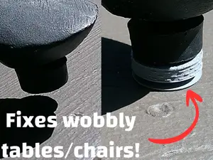 Adjustable Furniture Leg Leveler Cap V3