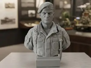 Busto Paracadutista Incursore Esercito Italiano
