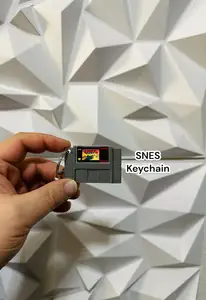 SNES Keychain