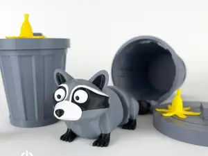 Cute Raccoon Articulated