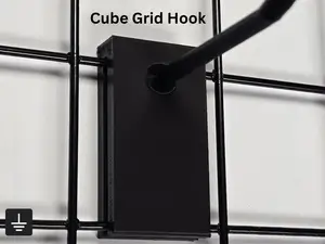 Wire Cube Grid Wall Hook
