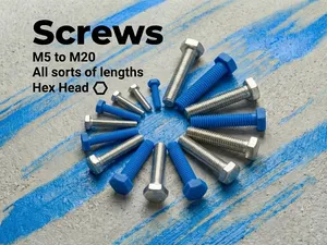 M5 - M20 Hex Screws in All Sorts of Lengths
