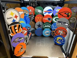 All NFL Teams Coasters division standings stand