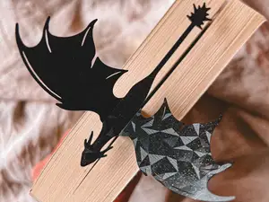 Fourth Wing 3D Dragon Bookmark