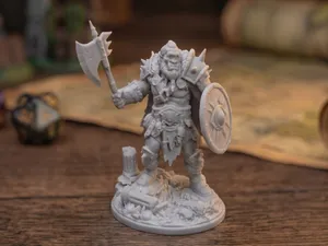 The Forgotten Cyclops - 50mm Ruined Base Miniature