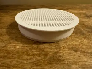 102mm / 4" hole saw compatible vent / grill