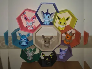 display eeveelution chibi