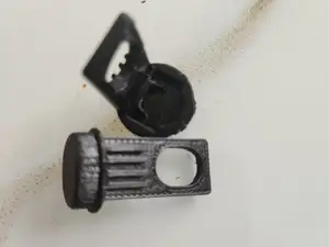 Latch button for the gas lift of Grohe toilet seat