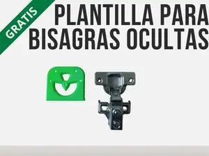 PLANTILLA PARA BISAGRAS OCULTAS