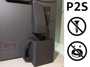P2S / X2D - Poop Deflector / Chut 