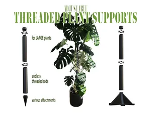 Adjustable Threaded Plant Support
