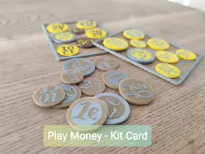 Euro Coin Kit Card - Playmoney