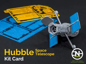 Hubble Telescope Kit Card