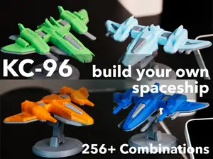 KC-96 - Build Your Own Spaceship Model Kit